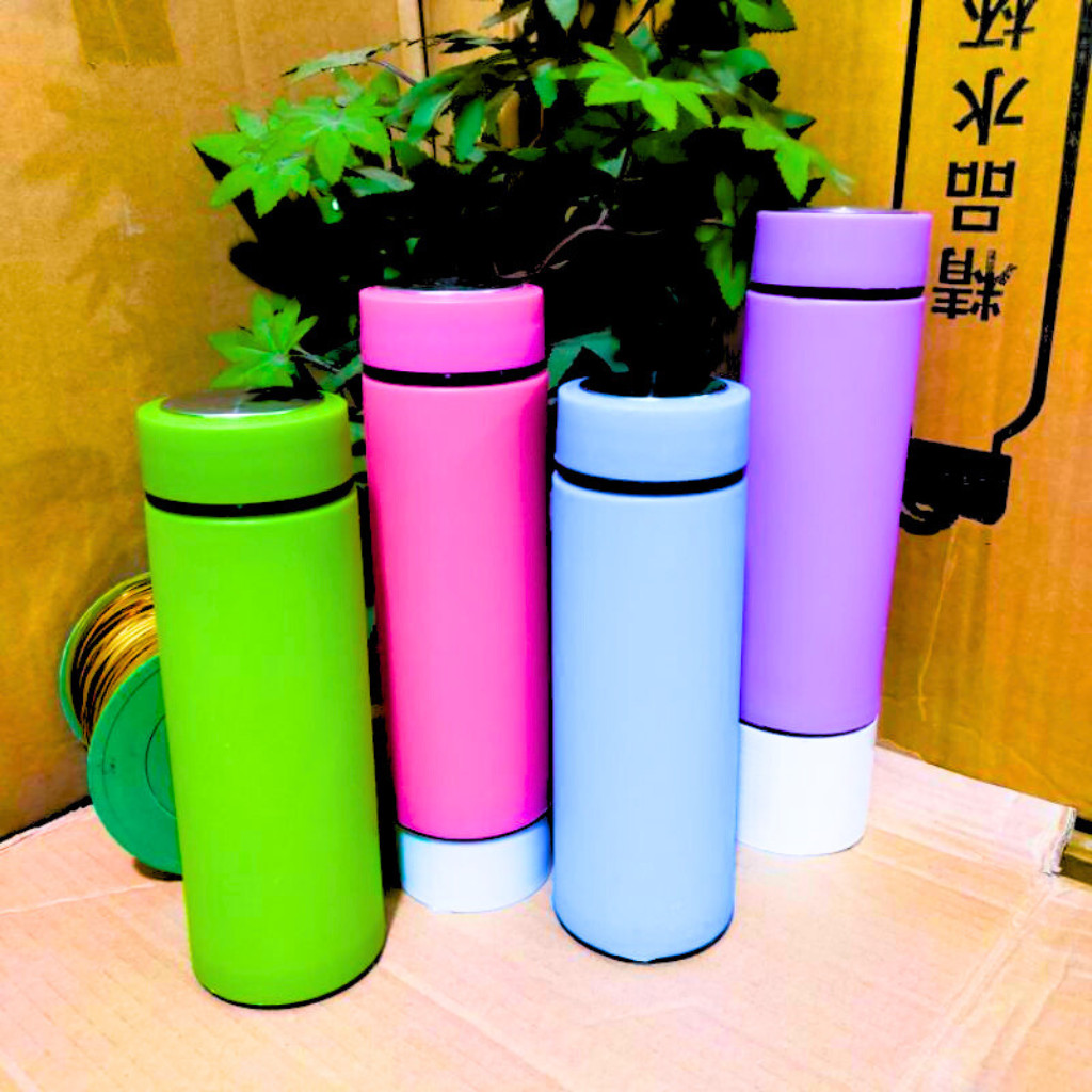 Termurah Botol Minum Kaca Warna polos 400ml / six oup polos Beling cover plastik 6oup polos
