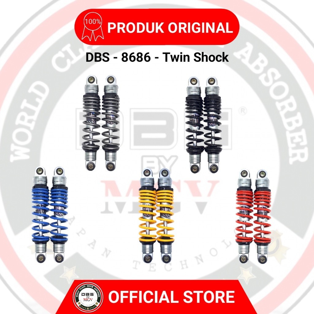 Shock Non Tabung DBS 8686 Z SERIES JUPITER Z Z1 VEGA R ZR LEXAM FORCE F1ZR CRYPTON
