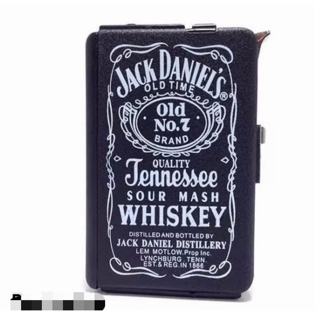kotak rokok tempat Rokok dan Korek Api model jd Slot Metal Case Kotak Rokok Keren Tempat Penyimpanan