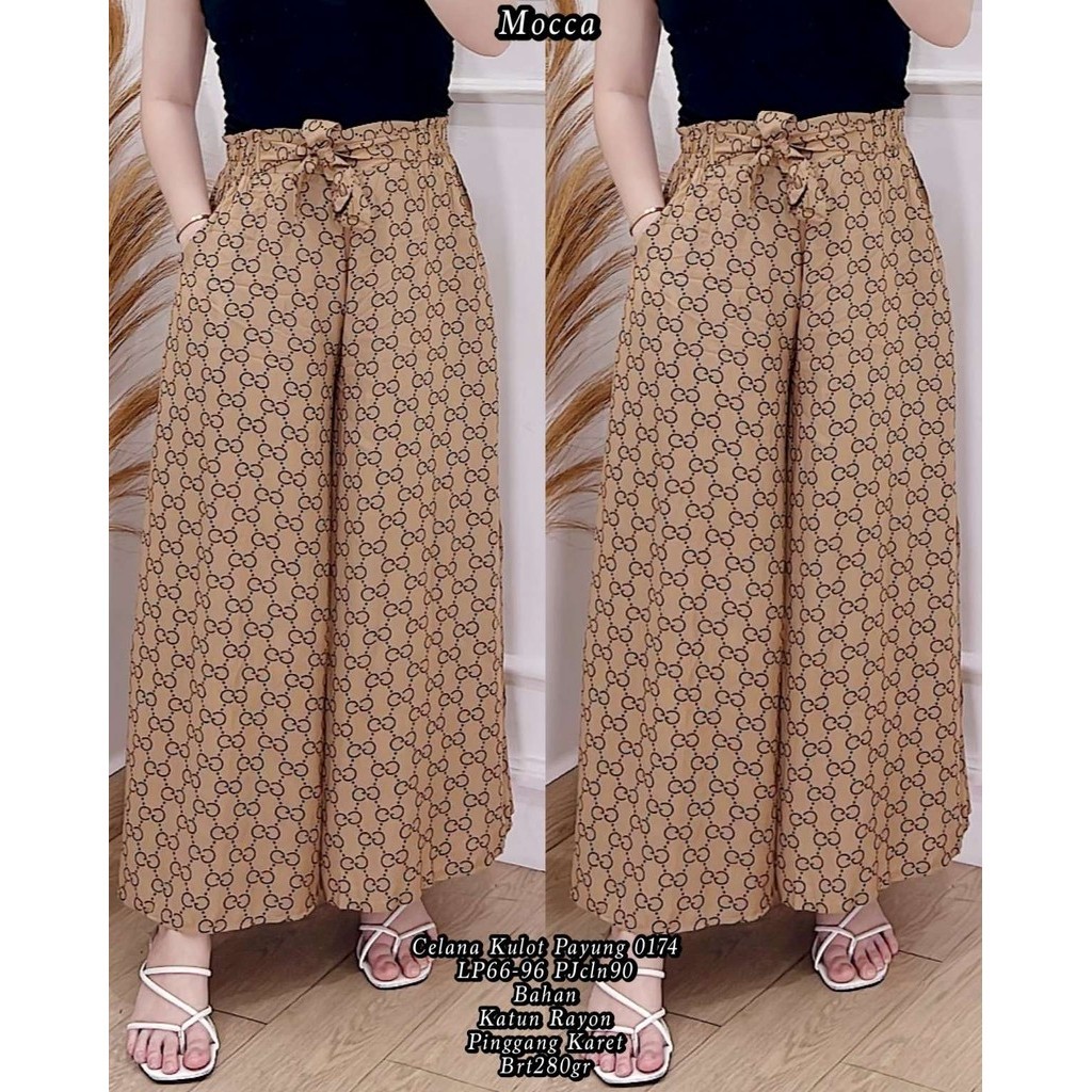 CELANA WANITA KULOT PAYUNG 0174 KATUN RAYON#BESTSELLER