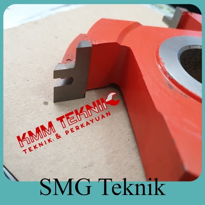 Berkualitas MATA PROFILE PINTU KUSEN SAMBUNG PAPAN KAYU F 25 F25mm AS 30MM 3CM JNL097