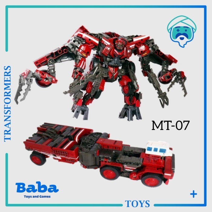 Transformers Deformation Mechanical Team MT-07 Devastator Overload /Bab