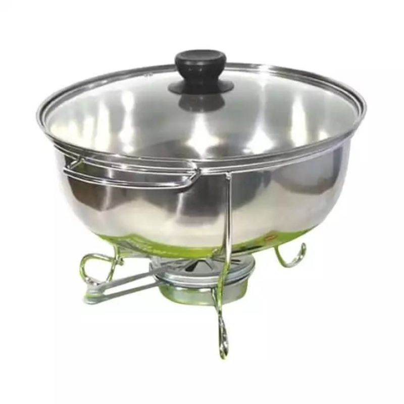 SINDA Panci soup prasmanan /deep soup bowl /Tempat kuah prasmanan bulat ub1