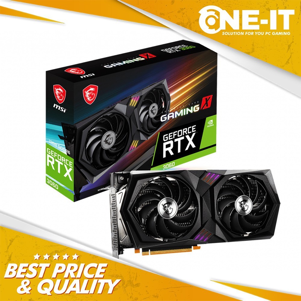 VGA / GPU MSI GeForce RTX 3060 GAMING X 12GB 12G