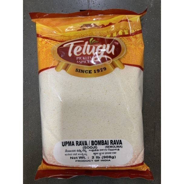 

TELUGU FOODS ROASTED RAVA /FLOUR 908G