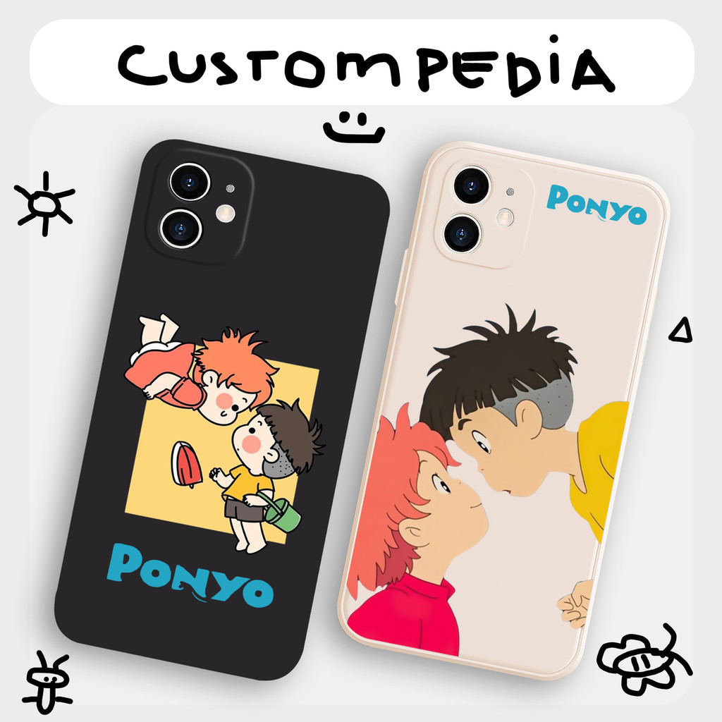Casing Realme C11 C12 C15 C17 C20 C21Y C25Y C30 C31 C33 C35 5i 10 8 9 NARZO 50A Case Couple Kartun P