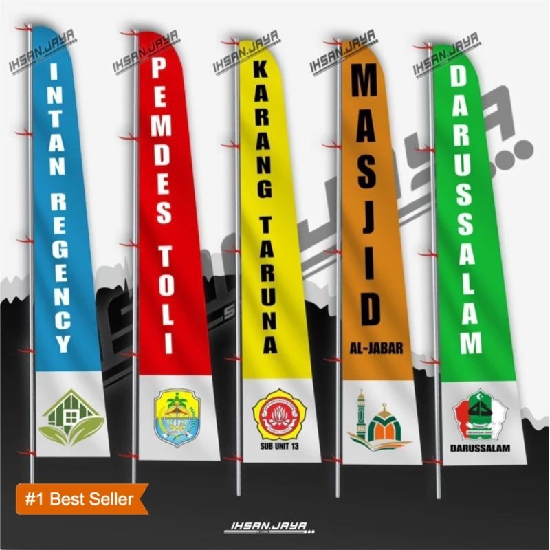 UMBUL UMBUL CUSTOM 4M SATU HARI JADI