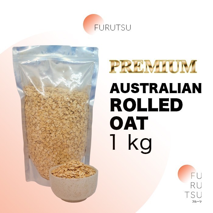 

Terbaru- Rolled Oat 1 Kg - Australia Sereal untuk Granola Havermut