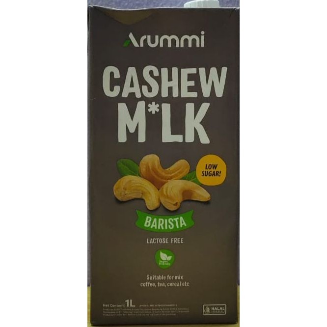 

ARUMMI CASHEW MILK LOW SUGAR BARISTA LACTOSE FREE