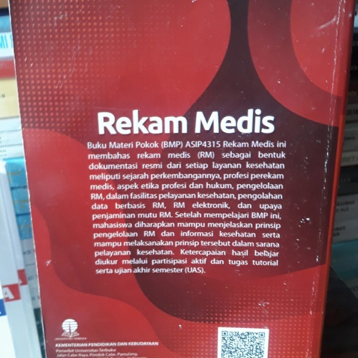 PROMO ~ buku rekam medis by Dr. Rano Indradi S., M. Kes.