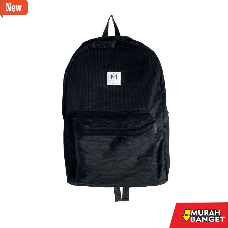 Tas Ransel Pria Kekinian MATERNAL DISASTER - TAS RANSEL - BACKPACK CORDUROY - MATERNAL DISASTER HITA