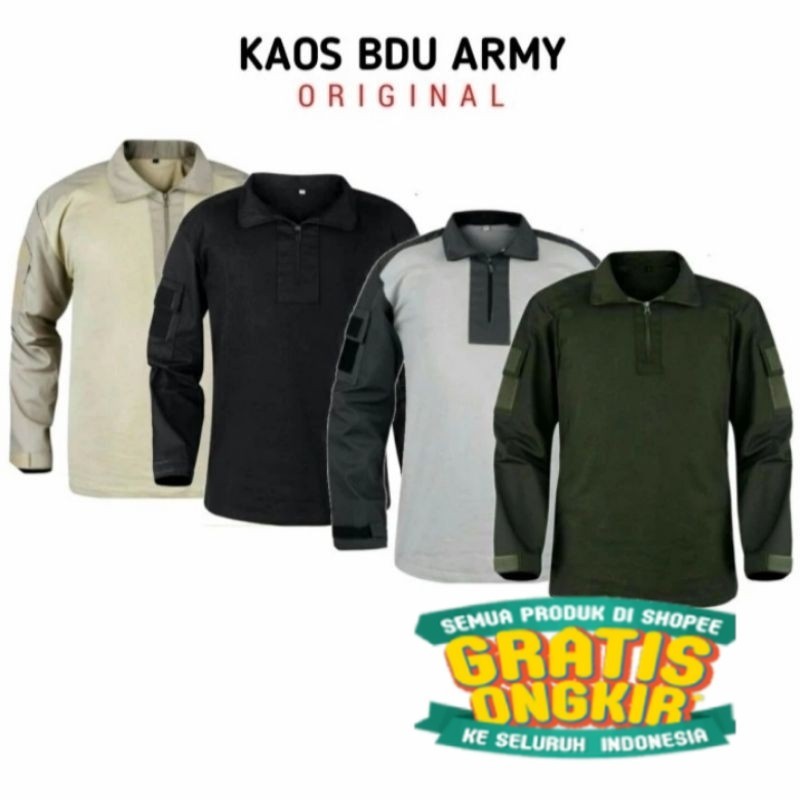 Baju Tactical / Baju BDU Combat/ jumbo big size besar