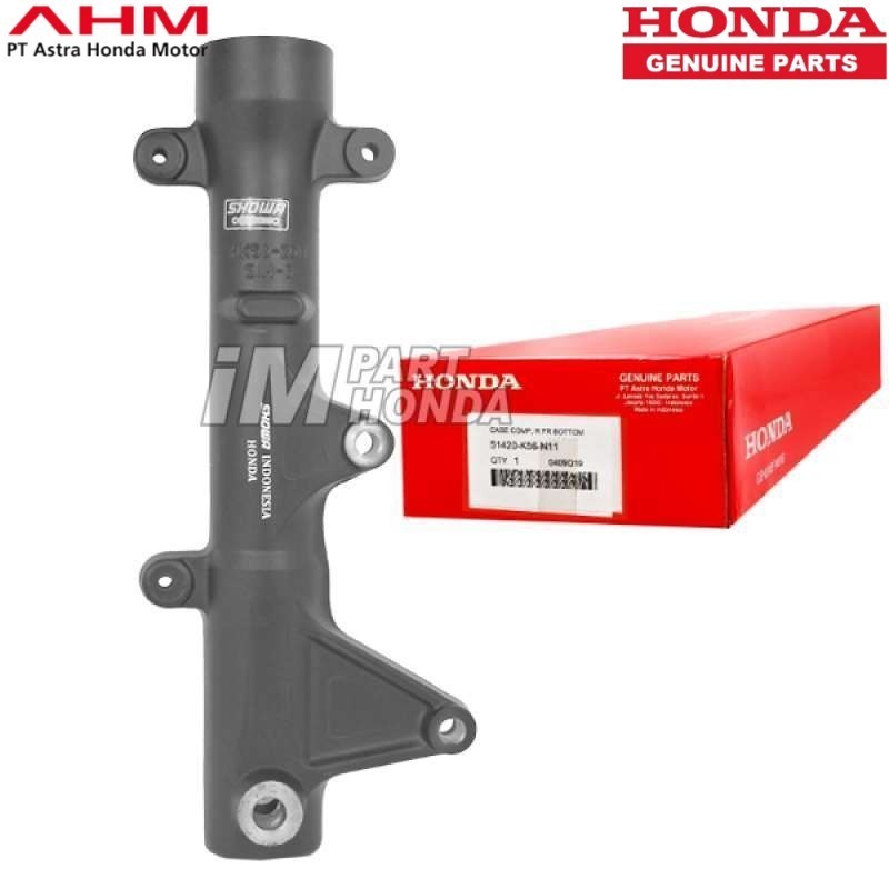 MURAH Bottom Tabung Shock Depan Kanan Supra 150 GTR 51420-K56-N11 JAMINAN 100% ORI AHM HONDA *~