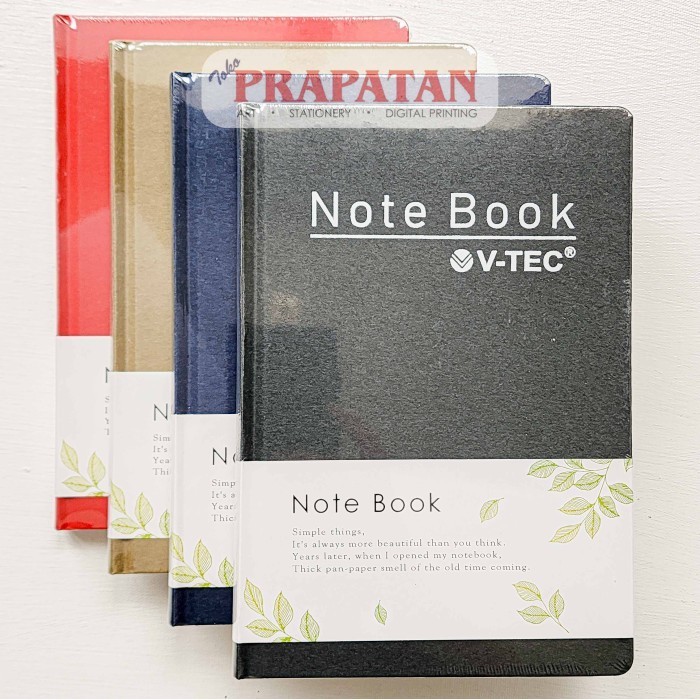 

DG99 V-TEC A5 Hardcover Notebook 1543D | Buku Tulis Catatan - 1543D-1