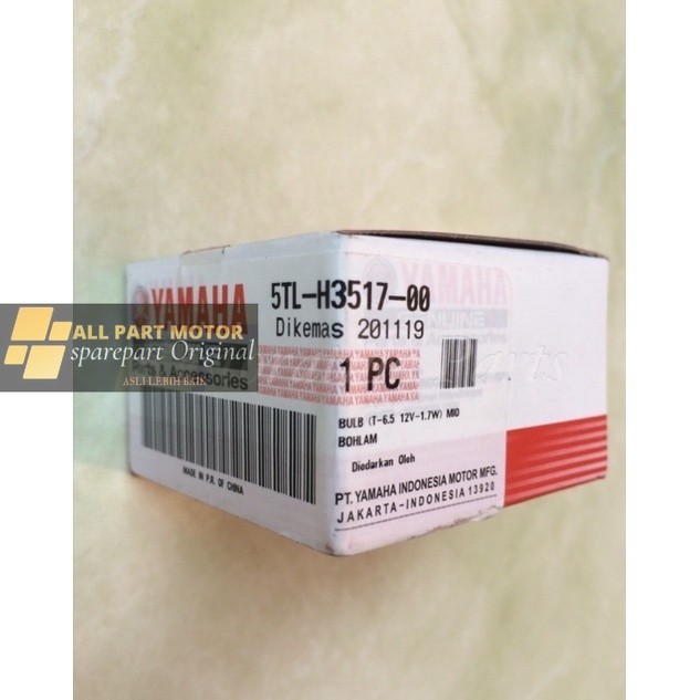 Bohlam Lampu Speedometer 5TL-H3517-00 Mio Sporty