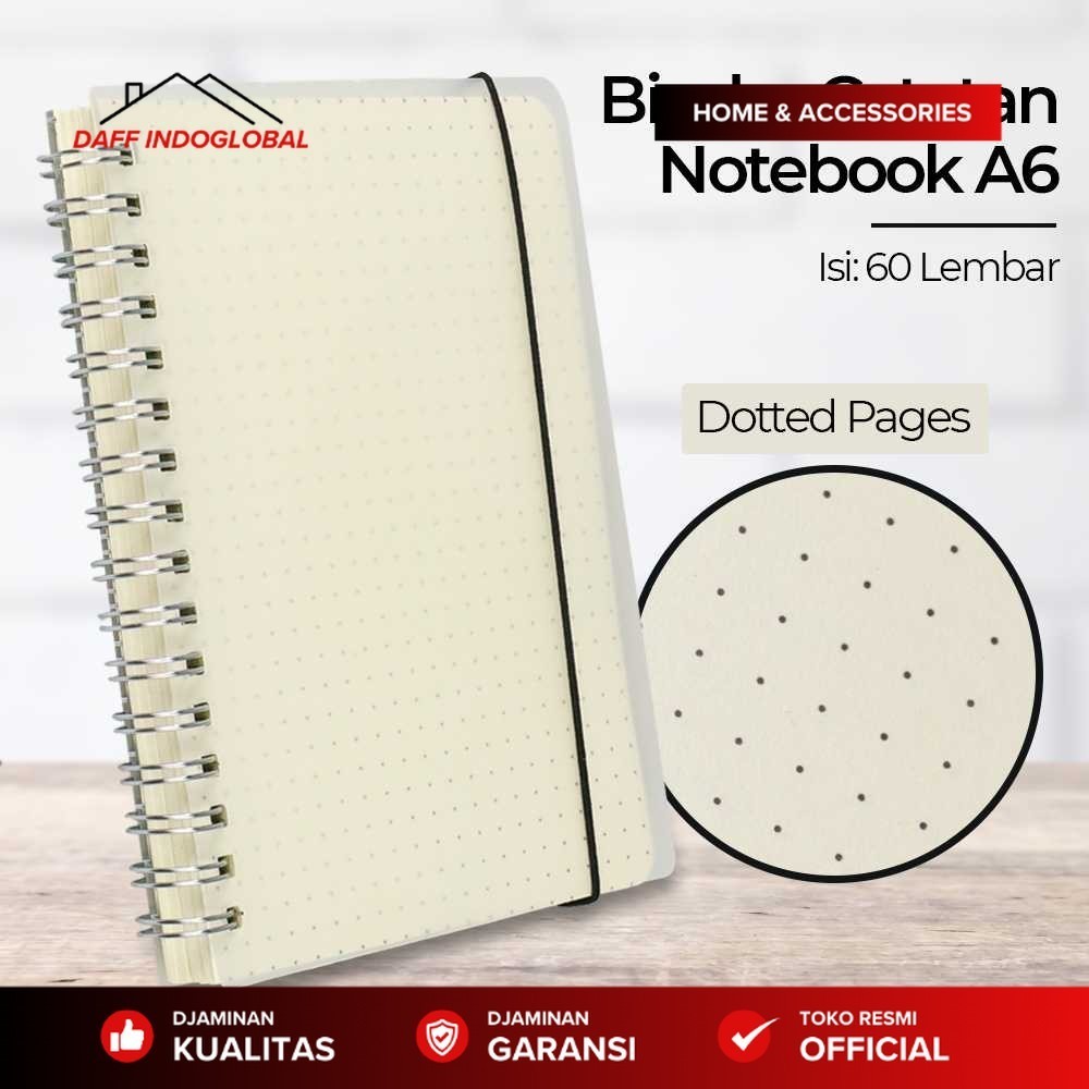 

Original JIANWU Buku Binder Catatan Jurnal Harian Notebook Ukuran A6 - S2526