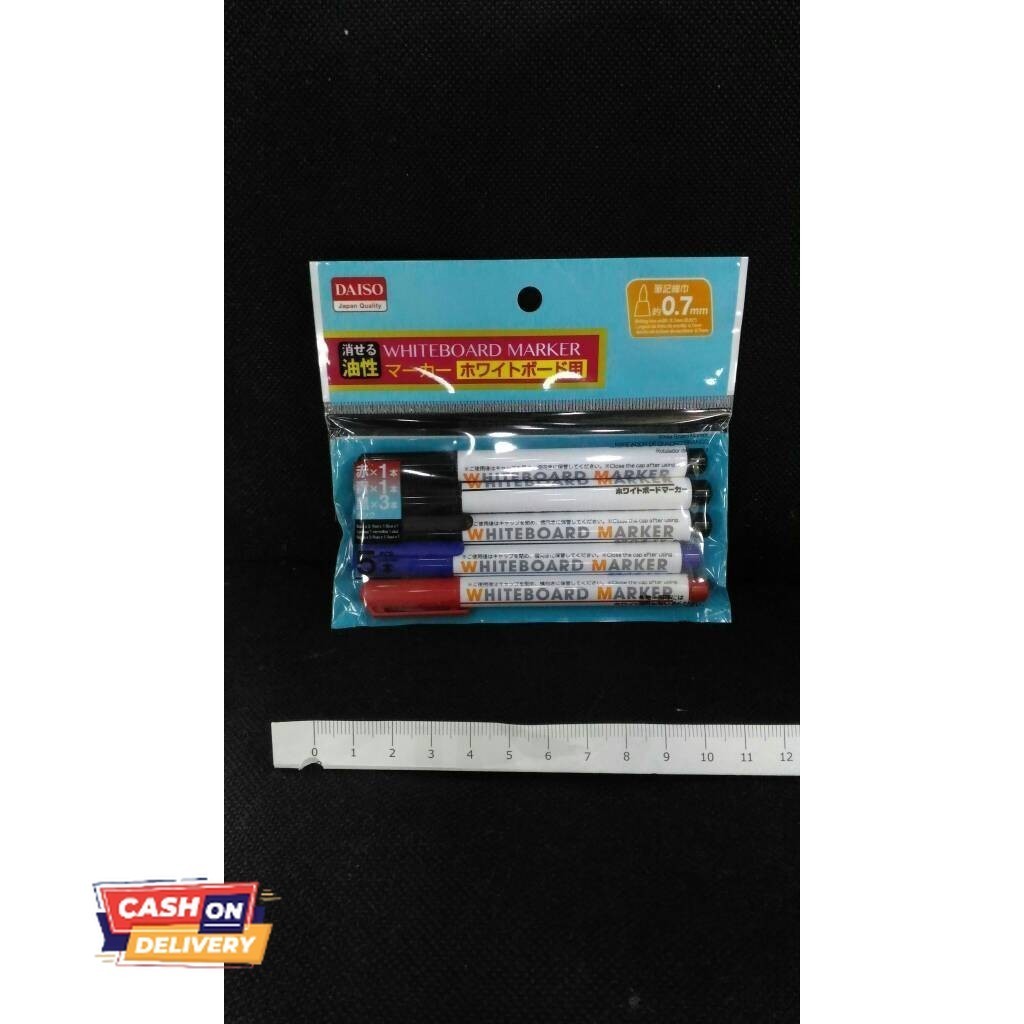 

✨LARIS✨ -White Board Maker Spidol bisa dihapus ukuran tip 0.7mm (isi 5pcs)