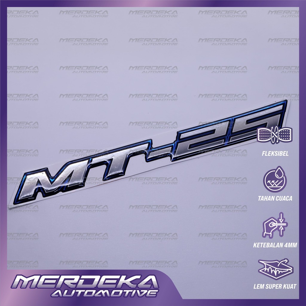 Emblem yamaha mt 25 / emblem timbul yamaha mt 25 / emblem mt 25 / emblem yamaha mt 25 / stiker logo 