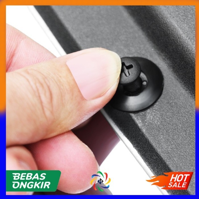 Baut kancing klip HONDA/TOYOTA dll original rivet body plastik Hitam
