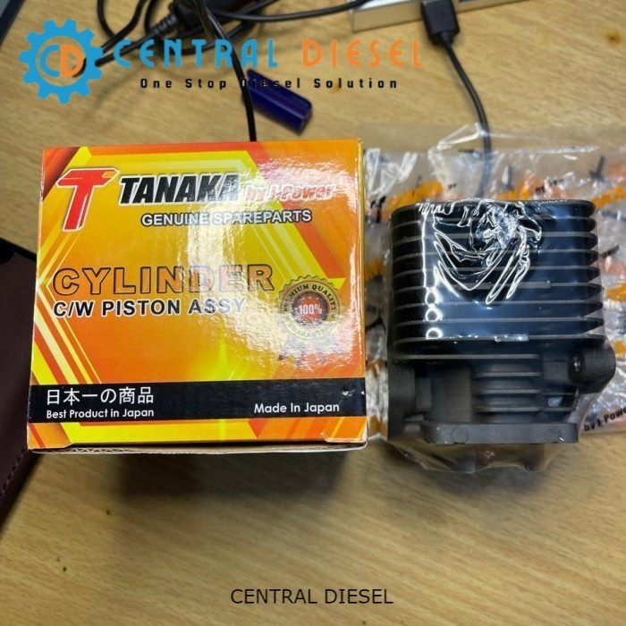 328 Blok Tanaka komplit piston mesin potong babat rumput