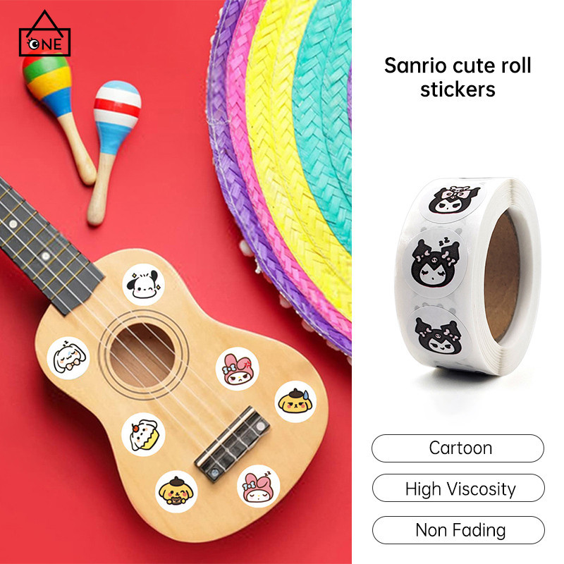 

COD❤️Stiker Kartun Sanrio Stiker Gulung Lucu Stiker Penyegelan Kreatif yang Indah