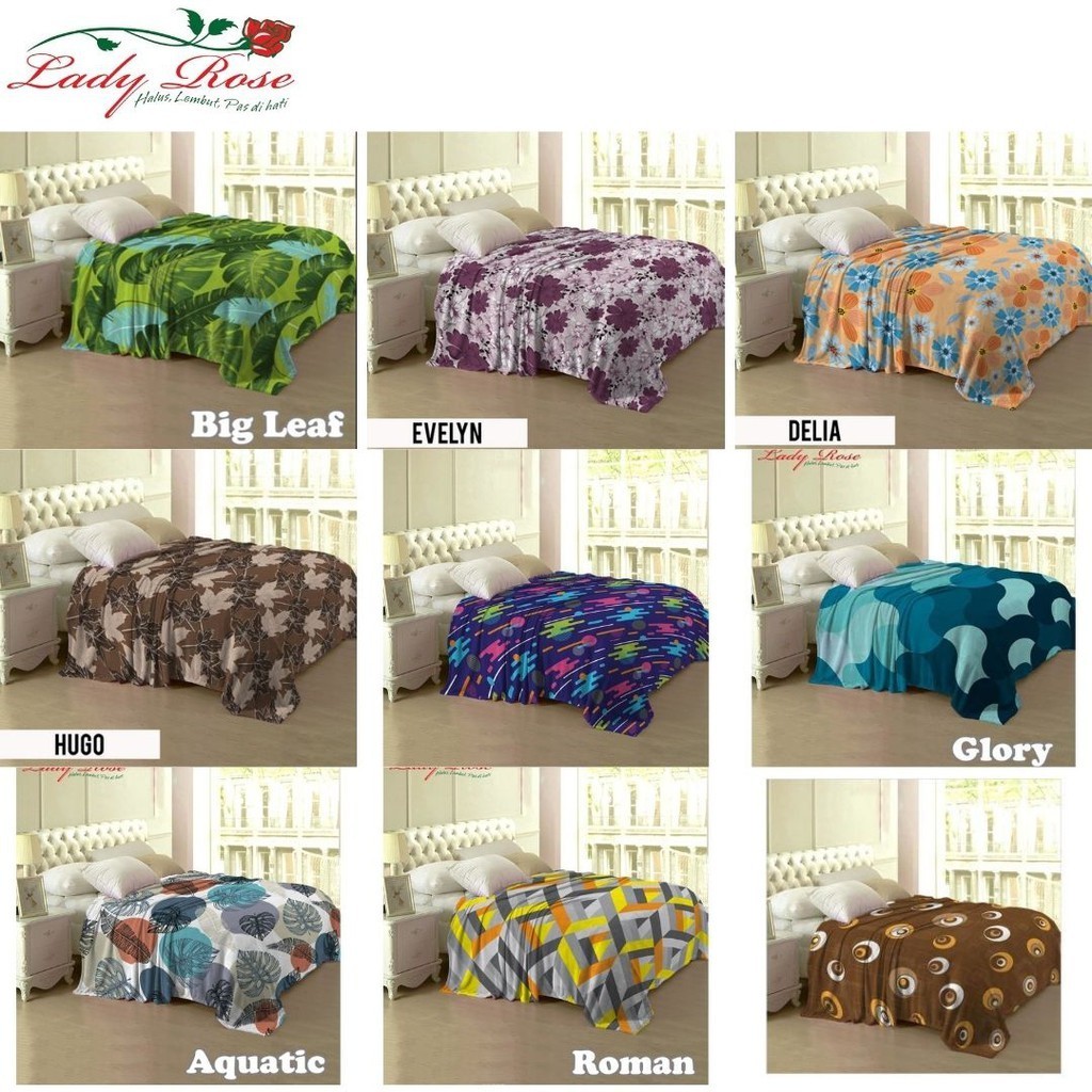 SM SELIMUT LADY ROSE UKURAN UKURAN JUMBO 160X200 BY INTERNAL GROUP/ PROMO MURAH BERKUALITAS NYAMAN