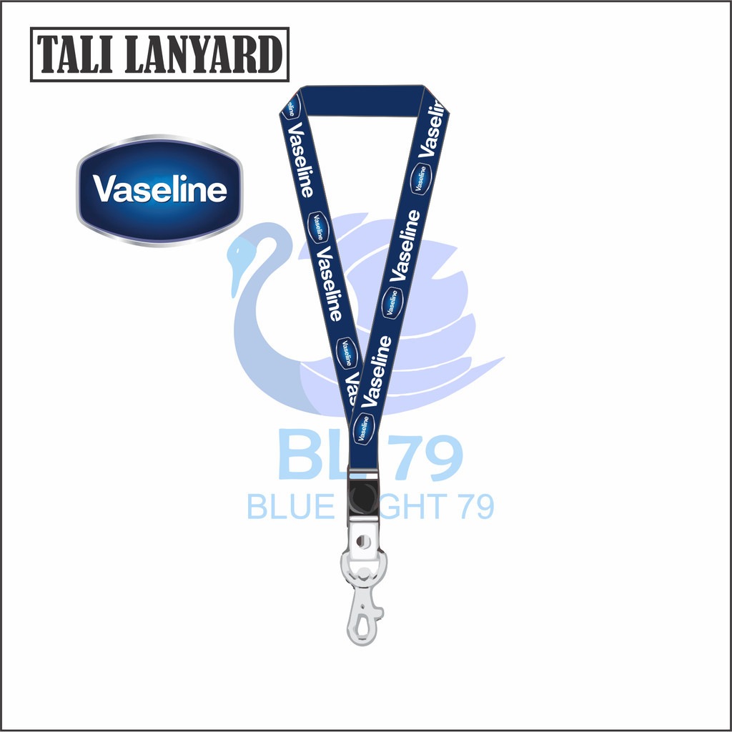 

TALI LANYARD VASELINE LOGO - TALI ID CARD VASELINE SKIN CARE GLUTA GANTUNGAN KUNCI GANTUNGAN FLASHDISK GANTUNGAN NAMETAG TALI LANYARD BEST SELLER COD