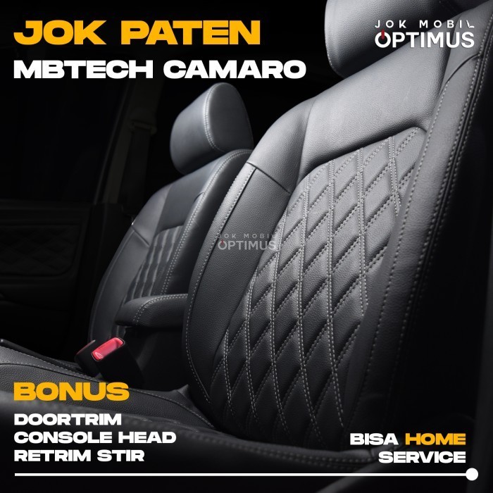 promo hot big sale Jok Paten Mobil Honda Brio Bahan Mbtech Camaro
