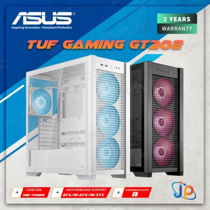 Asus TUF Gaming GT302 ARGB Case - Tempered Glass Casing