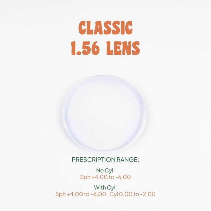 Lensa Kacamata Anti Radiasi Standard SV 1.56