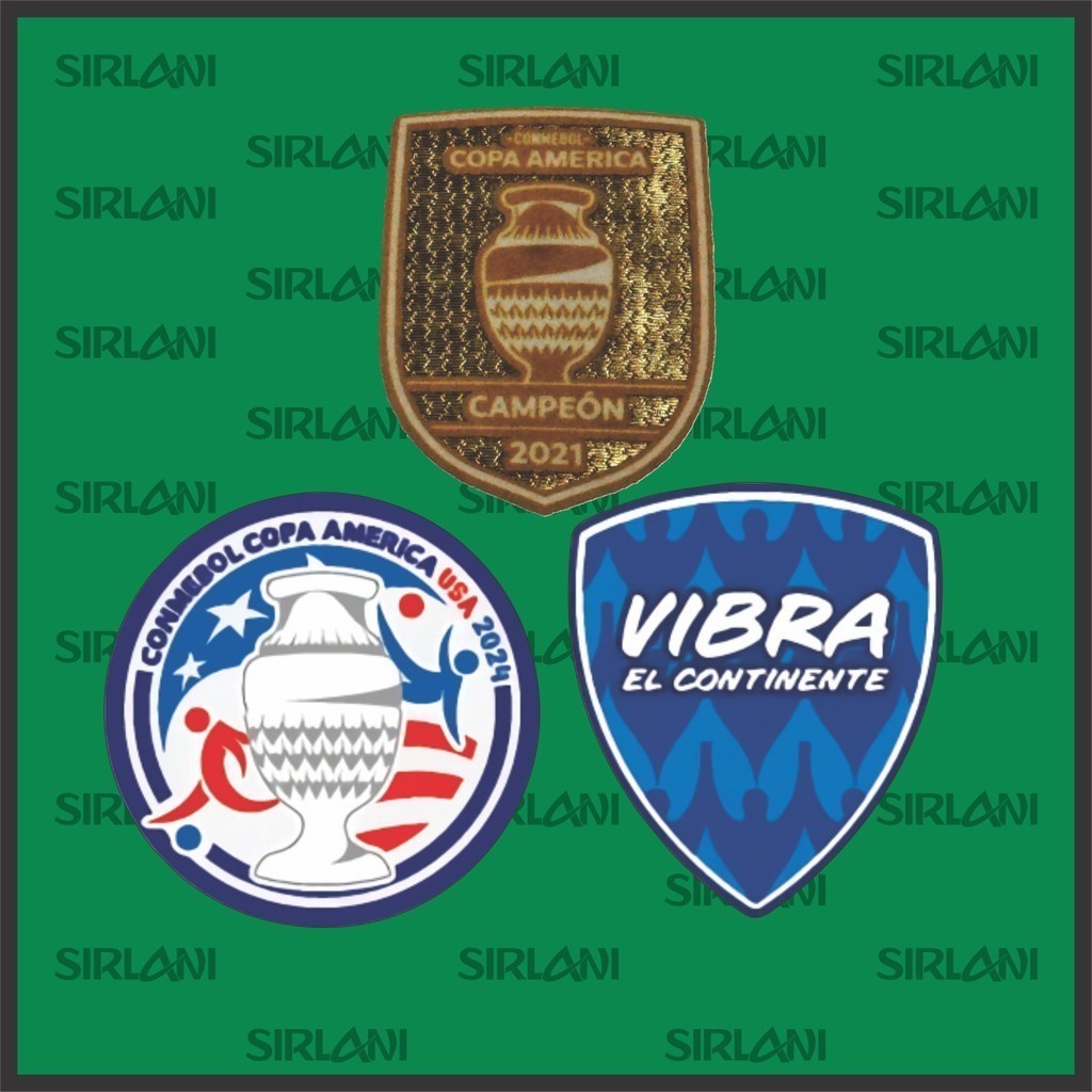 PAKET PATCH COPA AMERICA+VIBRA BAHAN DTF