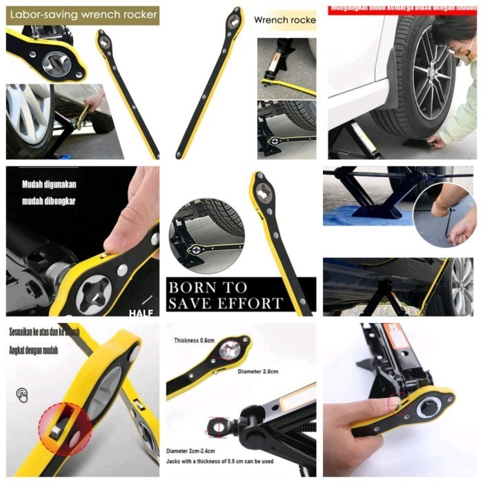 KUNCI PAS DONGKRAK MOBIL UNIVERSAL