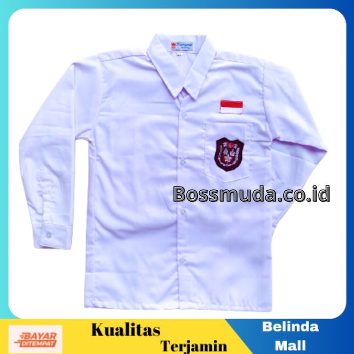 

⭐COD⭐ MURAH Baju Seragam SD Panjang Bahan OXFORD Seragam Sekolah SD 7