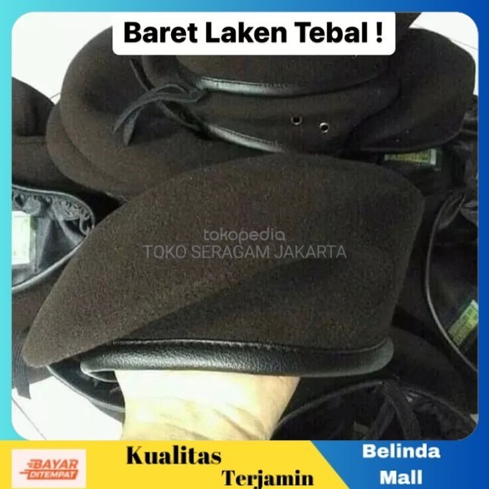

⭐COD⭐ HARGA KODIAN ISI 20 TOPI BARET PRAMUKA LAKEN kualitas fisatery bagus SD TERLARIS