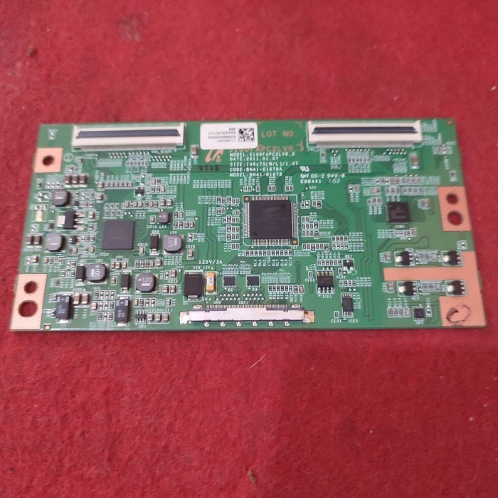 T con Tcon Ticon board logic papan panel tv LED Samsung UA 40D5000 - 40D5500 - UA40D5000 - UA40D5500