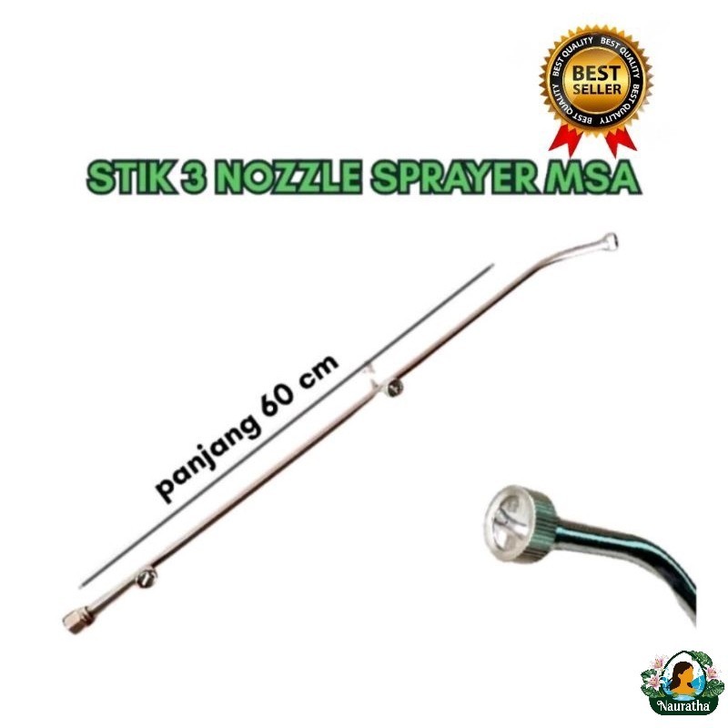STIK 3 NOZZLE SPRAYER MSA ( stik 3 nozzle sprayer msa elektrik )/ STIK MATA 3 SUPER KABUT