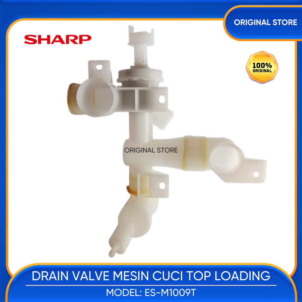 DRAIN VALVE AIR BUANG MESIN CUCI 1 TABUNG TOP LOAD SHARP ES-M1009T ES M1009T