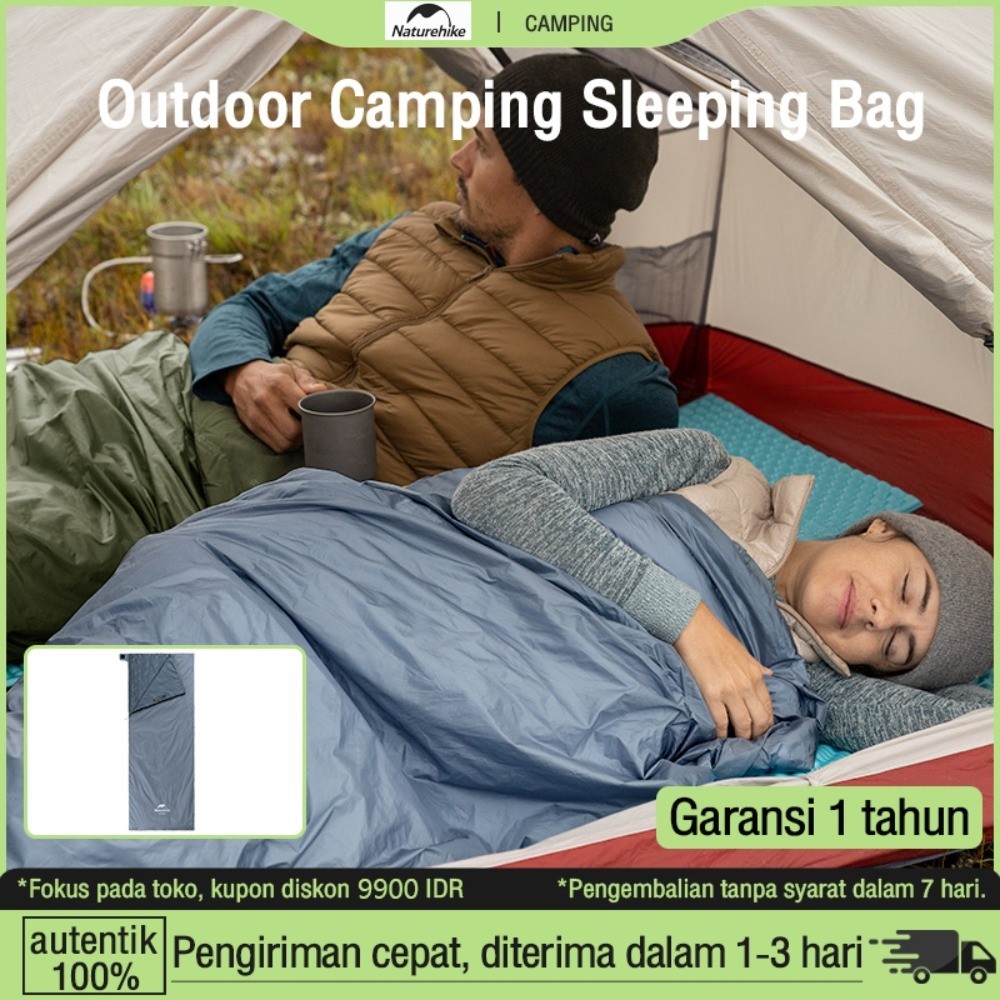 Naturehike Sleeping bag LW180 NH21MSD09 kantong tidur camping Hangat 15⁰C