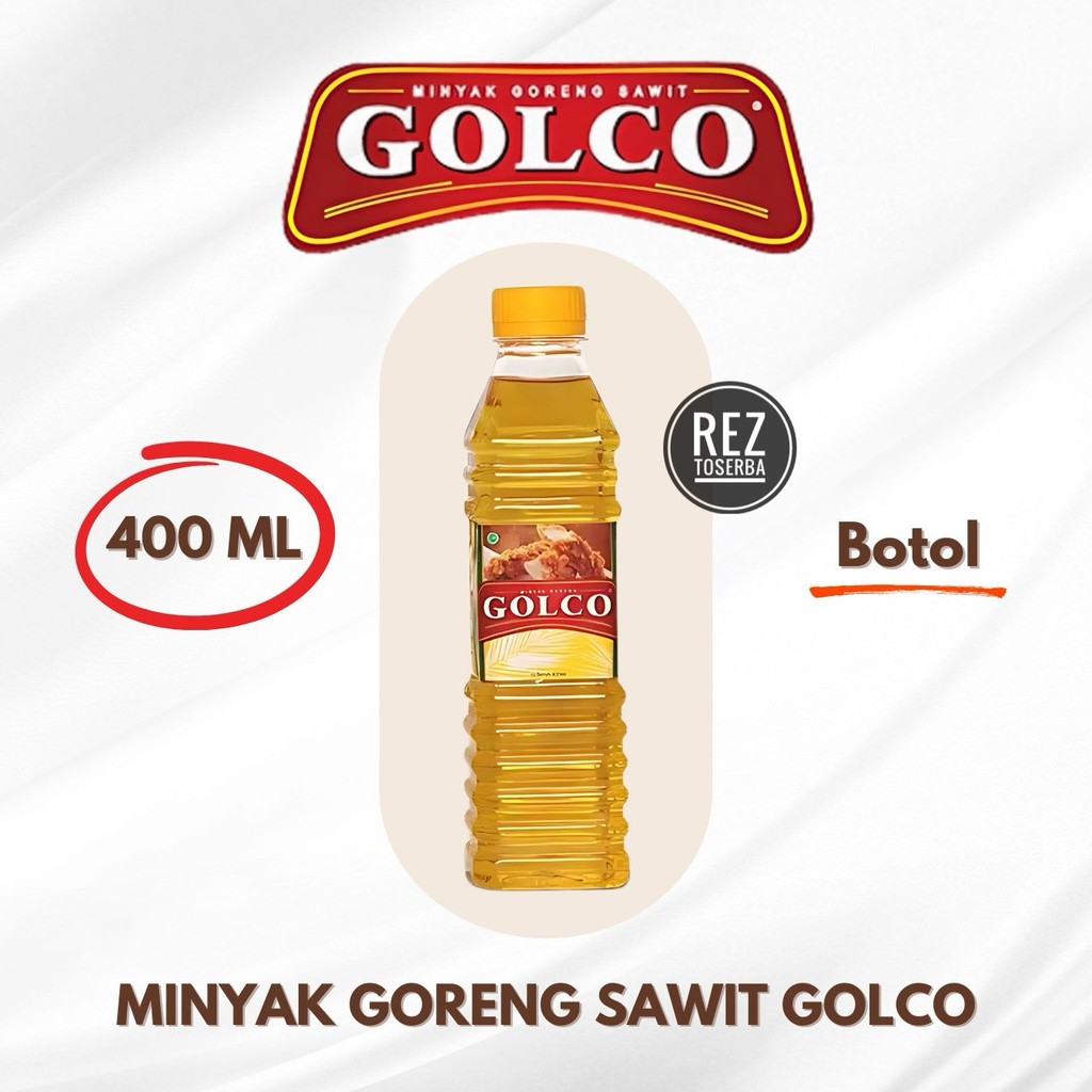 

MINYAK GORENG GOLCO 400ml MINYAK GORENG TERMURAH Premium - MINYAK GORENG MURAH