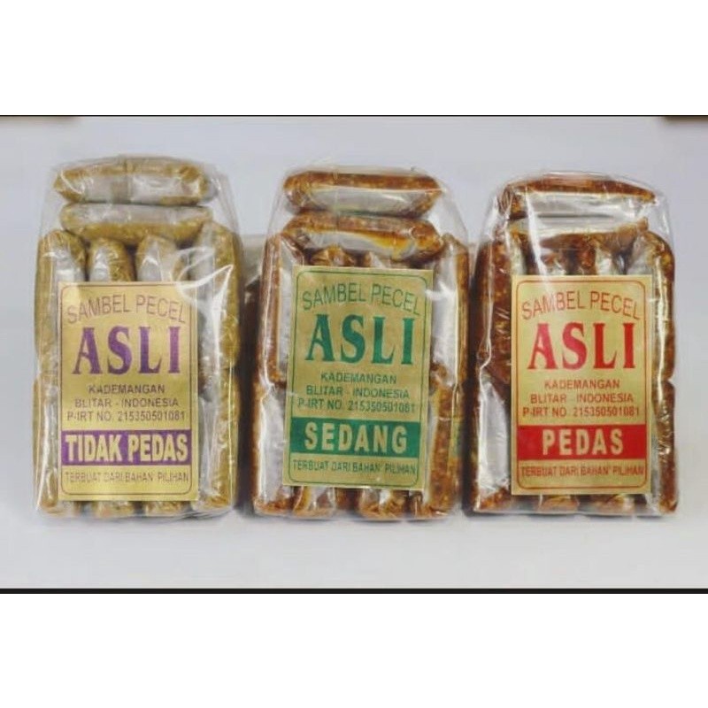 

KN__ SAMBEL PECEL ASLI BLITAR 450gr