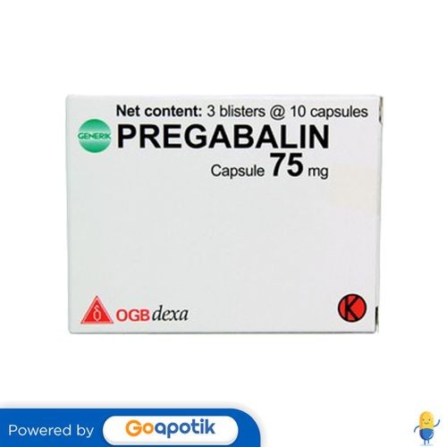 Pregabalin Ogb Dexa Medica 75 Mg Box 30 Kapsul
