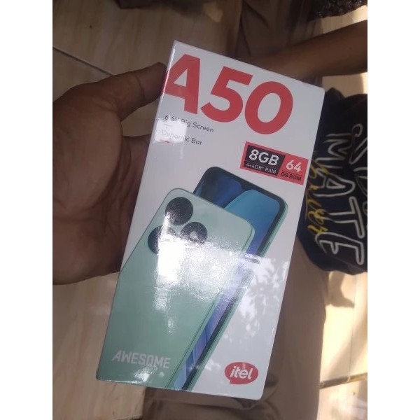 HP Android termurah itel A50 RAM 3+64GB Garansi resmi 1 tahun