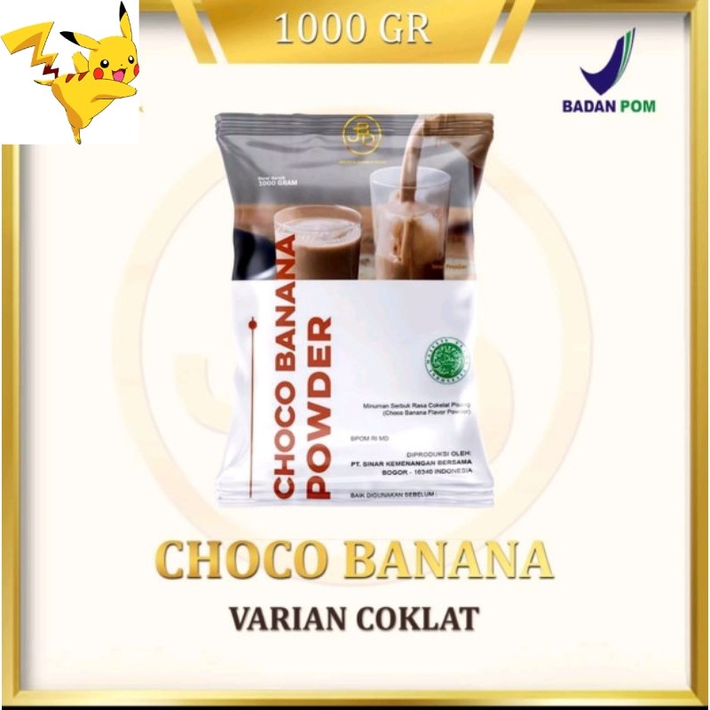 

pekanbaru / Bubuk Minuman Premium Choco Banana - Jakarta Bubble Drink | BPOM & HALAL