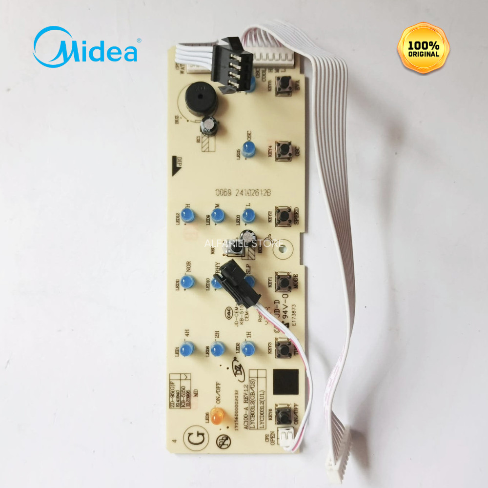 Pcb Display Air Coller MIDEA AC100-A