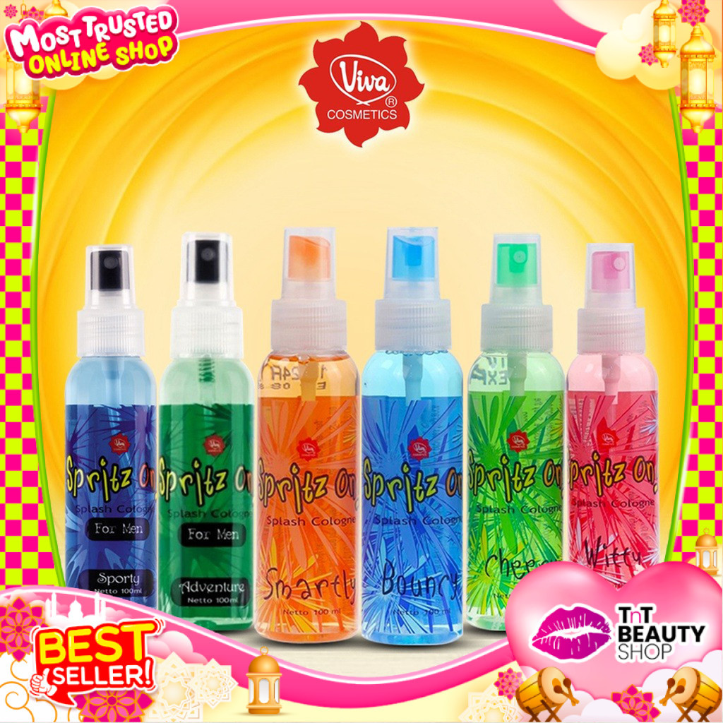 Viva Spritz On Body Mist Cologne 100ml - Parfume - Parfum - Minyak Wangi | TnT Beauty Shop