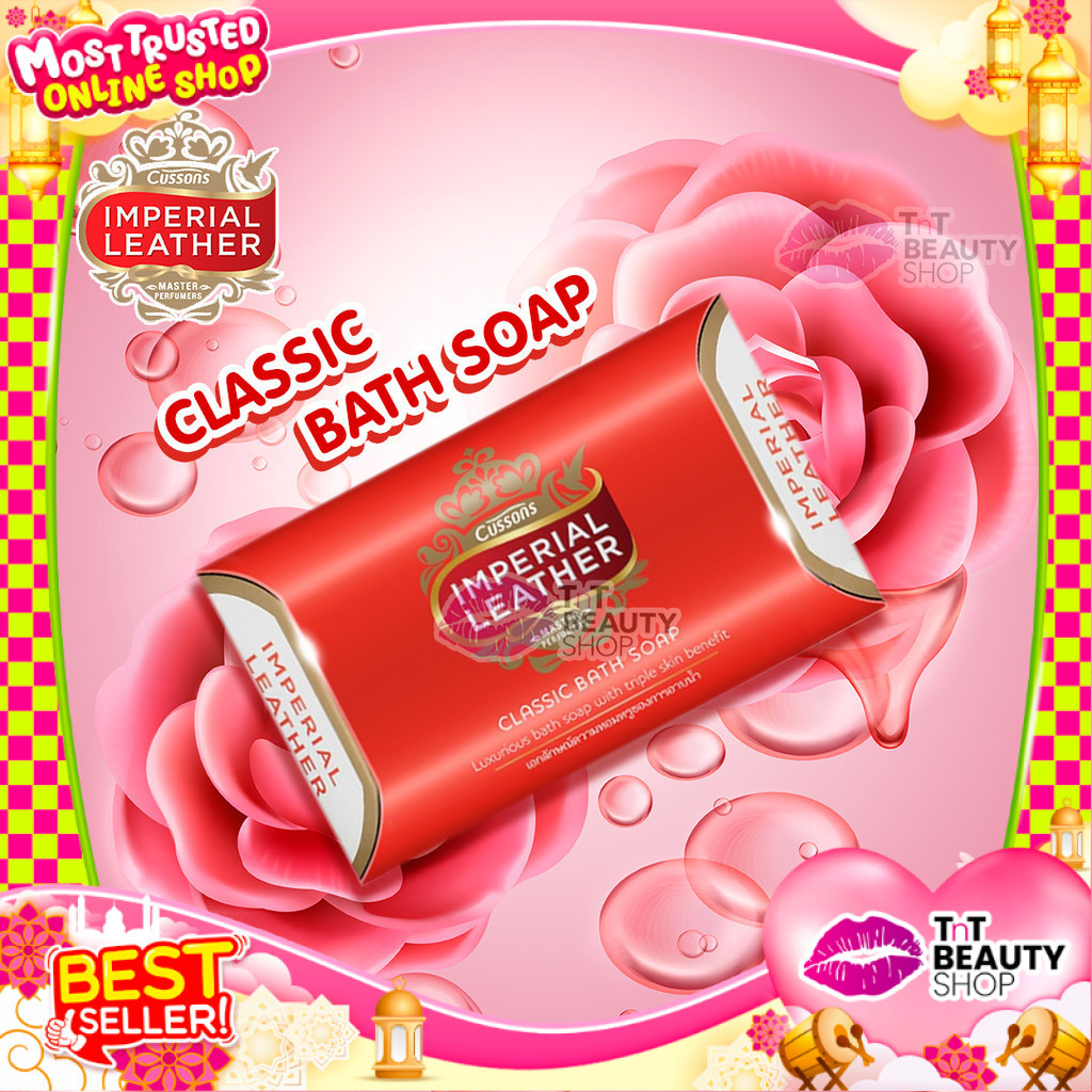 Sabun mandi IMPERIAL LEATHER 75gr - 100gr Family Soap IMPERIAL LEATHER  | TnT Beauty Shop