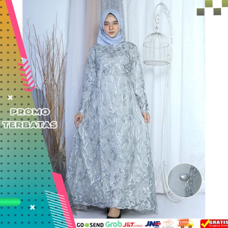 (BISA COD) GAMIS MODERN TILLE/DRESS KEBAYA/GAMIS KEBAYA MODERN/GAMIS MUSLIM TILLE/DRESS TILLE/GAMIS 