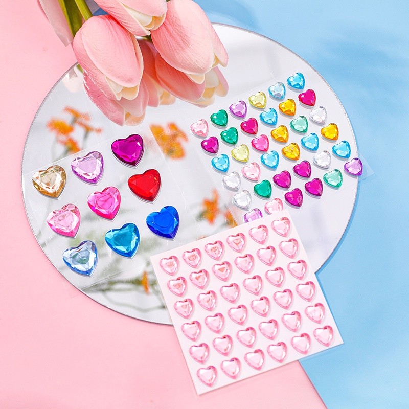 

36pcs 3D Stereo Cinta Hati Alat Tulis Siswa Deco DIY
