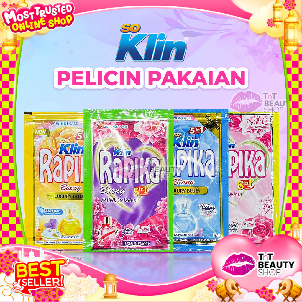 Rapika Biang 10 Sachet 7ml - Rapika Biang Pewangi Pakaian - TnT Beauty Shop