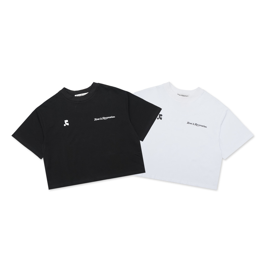 Rest & Recreation RR Double Logo Crop T-Shirt